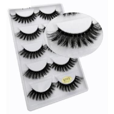 Imagem de Cílios Postiços G5-g6-g8 Mink 5 Pares - Eyelash, G809