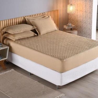 Imagem de Capa Para Colchão Casal Padrao Colcha Cobre Leito Junior Matelada  Var