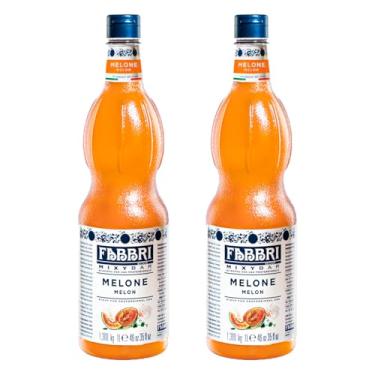 Imagem de Xarope de Melão Fabbri Mixybar Melone 1l 2 Unidades