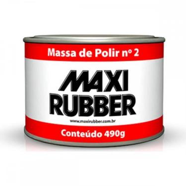 Imagem de Massa P/Polir Maxi Rubber N2 490Gr