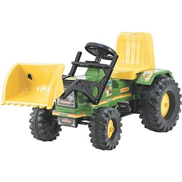 Imagem de Veículo Infantil, Biemme, Trator Farmer, Verde, Com Pá