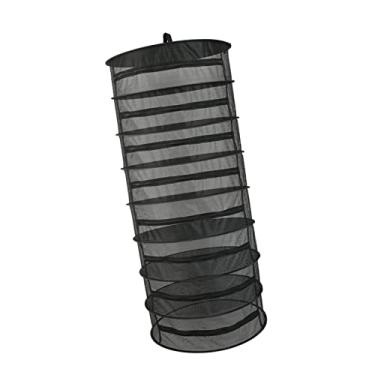 Imagem de Rack de Secagem de Plantas, Malha Respirável Ervas Multilayer Secador de 8 Camadas Dobráveis ​​Malha Pendurada na Rede de Secador Com Zíperes para Sementes Flores Brotações