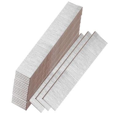 Imagem de SITLDY Pregos galvanizados de calibre 18, cabeça em T marrom, pacote com 2000 cm, pregos pequenos de acabamento para pistola pneumática, elétrica de 18 GA