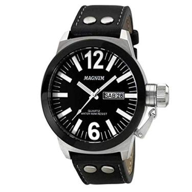 Imagem de Relógio MAGNUM analógico couro ma31533t