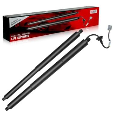 Imagem de GZGN BB5Z-14B351-A Amortecedores elétricos de elevação de porta traseira, compatíveis com Ford Explorer 2011-2015, BB5Z-78406A10-B Suporte de elevação de porta-malas esquerdo e direito