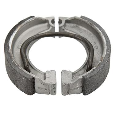 Imagem de Taquina de Freio do Tambor Traseiro, Substituição da Motocicleta para Pastilhas de Freio para PW50 PW 50 Y-Zinger 1981-2009, Feita de Material Metálico de Alta Resistência,