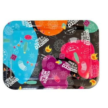Imagem de Kit de Bandejas Festa Junina 5 Peças 33 X 24 CM - Wincy Arraia