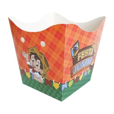 Imagem de Cachepot Festa Junina Caipira Arraiá - 10 Unidades - NC Toys