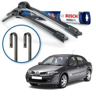 Imagem de Par Palheta Limpador Parabrisa Bosch Renault Mégane 1997 1998 1999 a 2