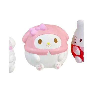 Imagem de Kawaii Sanrio Melody Kuromi Cinnamoroll Squishy Brinquedo Para Alívio 