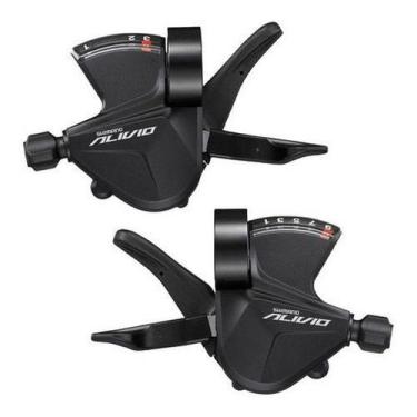 Imagem de Passadores Shimano Alavanca Marcha Alivio M3100 3x9, Alivio SL-M3100