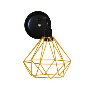 Imagem de Arandela Diamante Amarelo
