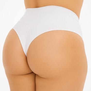 Imagem de Calcinha Plus Size de Cós Alto e Fio Duplo Conforto - SollBella Store,