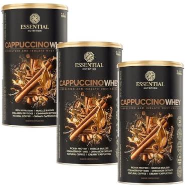 Imagem de 3x Cappuccino Whey 420g - Essential Nutrition
