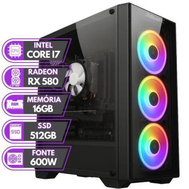 Imagem de PC Gamer BluePC RUSH - Intel Core i7 16GB RAM Radeon RX 580 8GB SSD 51