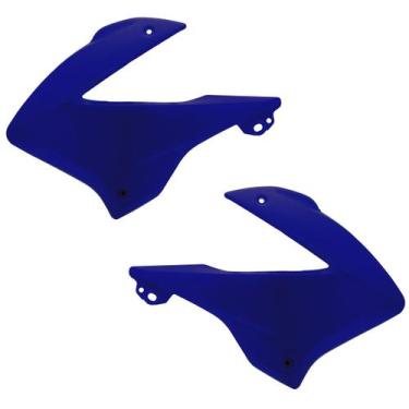 Imagem de Kit Aba do Tanque Nxr Bros 125/150 - Pro tork, AZUL PENEDO 2003 - 2004