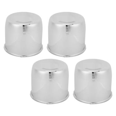 Imagem de LiebeWH 4pcs Aço Carbono Empurre As Tampas Centrais das Rodas para Aros de Rodas SUV de Trailer de Caminhão, Bordas, Instalação Fácil, Proteção Abrangente para Todos Os 4,25 Polegadas de Diâmetro