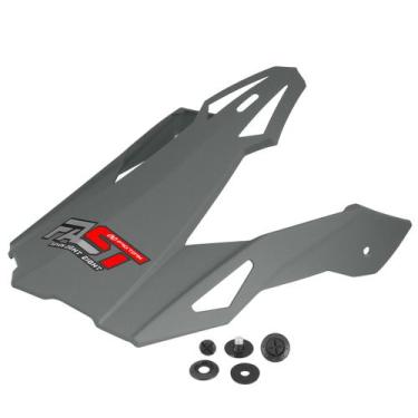Imagem de Pala de Capacete Off Road Pro Tork Fast Solid Gray, VERMELHO, Único