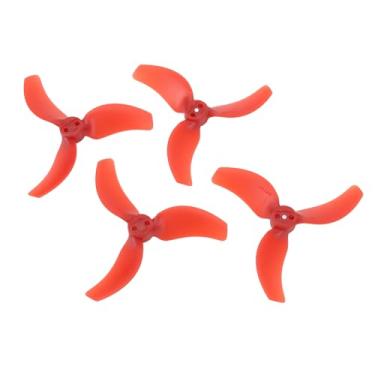Imagem de RiToEasysports 2 Pares Hélices de Drones Rc, Lâminas Leves de Hélice Com Caixa de Armazenamento para Acessórios de Drones Avata 2 (Vermelho)