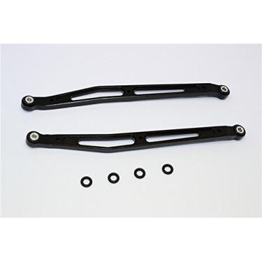 Imagem de Aluminum Rear Upper Chassis Link Parts Black for Axial 1/10 RC Crawler Car Yeti RR10 Bomber AX31109