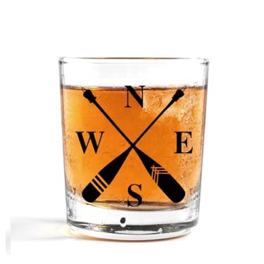 Imagem de Nogrit Copos de uísque para decoração da casa do lago 283 g, vinho de praia, pedras antiquadas, presentes de lago para mulheres, homens, bebendo, coquetel, vodca escocesa, tequila, rum