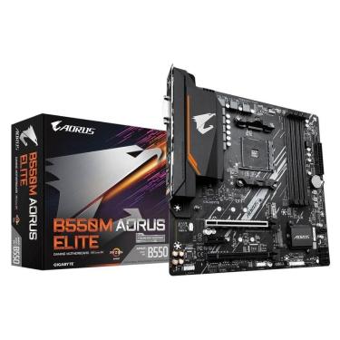 Imagem de Pl Mae B550m Sk Am4 Ddr4 Gigabyte Aorus Elite