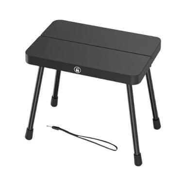 Imagem de Lljsszr Banco Dobrável Compacto para Camping E Uso Ao Ar Livre, Preto