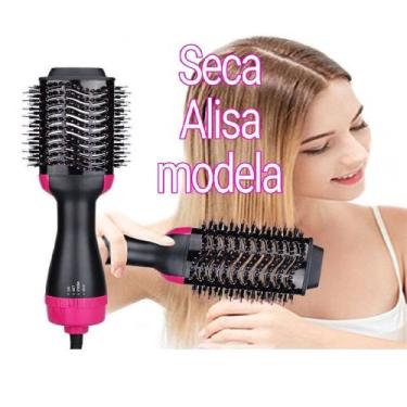 Imagem de Escova secadora alisadora modelador de cabelo - BCS, 110V