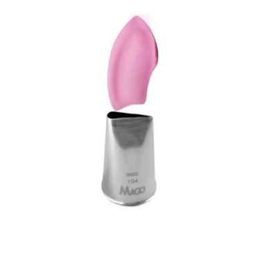 Imagem de Bico De Confeitar Inox Petala 104  Mago - Mago Indústria
