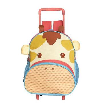 Imagem de Mochila escolar Infantil Com Rodinhas - Girafa - Clio Pets