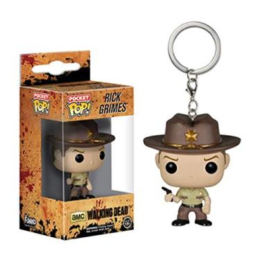 Imagem de Pocket Pop Keychain Chaveiro Rick Grimes Walking Dead, Funko, Multicolorido, Pequeno