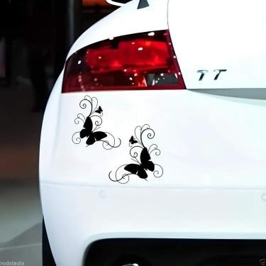 Imagem de Adesivo Para Carro Borboletas