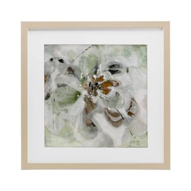 Imagem de Stupell Industries Impressão emoldurada Solemn Neutrals Abstraction Birch Under Glass, design por Liz Jardine, 40,6 x 40,6 cm