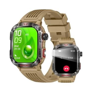 Imagem de Relógio Inteligente Militar À Prova d'Água Para Homens Com GPS, Bússol