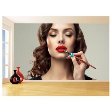 Imagem de Papel De Parede Salão De Beleza Maquiagem Make 3,5M Slb62