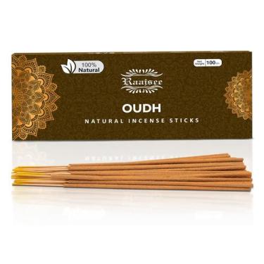 Imagem de Palitos de incenso Raajsee Pure Oud Agarwood 100g para meditação