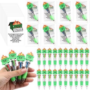 Imagem de Canetas multicoloridas Sayglossy de 50 conjuntos Dumpster Fire 4 em 1