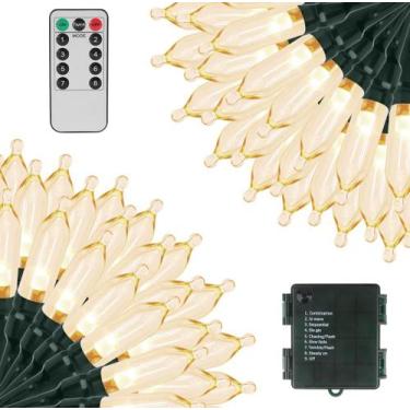 Imagem de Bateria LED String Lights Green Convenience 32m 300 à prova d'água