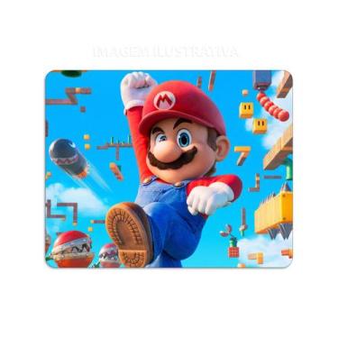 Imagem de Mouse Pad Emborrachado Super Mario o Filme 001 - Pomps Geek