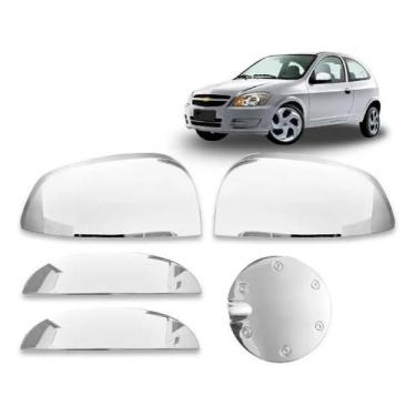 Imagem de Kit Par Aplique Maçaneta Par Aplique Retrovisor Aplique Tampa De Combu