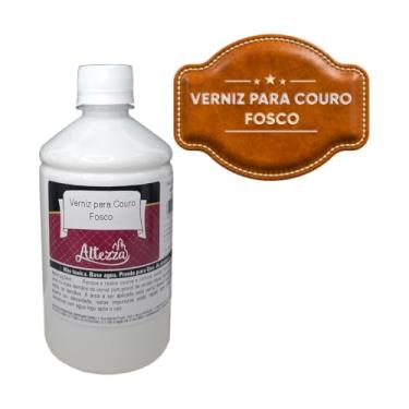 Imagem de Verniz Para Couro Altezza legítimo ou Couro Sintético Acabamento Fosco - Escolha o Tamanho (500ml)