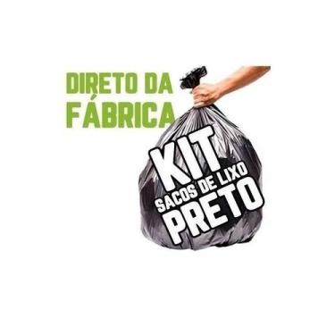 Imagem de Kit 3 Saco De Lixo 100 Lts + Brinde Gratis Cor:preto - Higipack