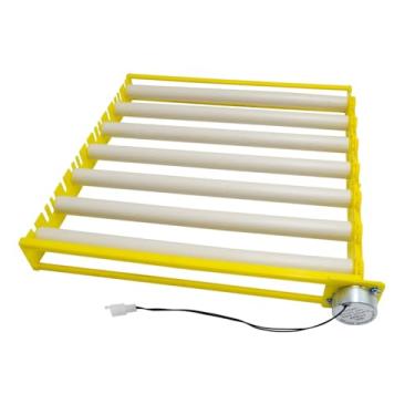 Imagem de HYBEW Bandeja giratória automática com rolo de pato, codorna, pássaro, incubadora de ovos