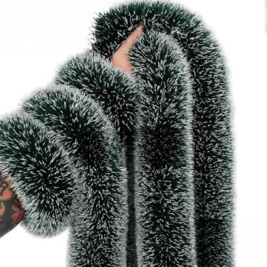 Imagem de Festão De Natal Verde Natalino 12 Metros 9cm Grosso Decoração Árvore Kit 4-12 Unidades(KIT 10 METROS)