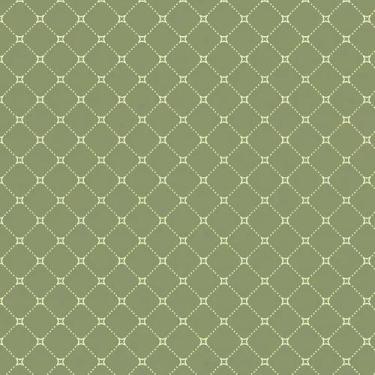 Imagem de Tecido Tricoline Geométrico Treliçado Verde Eucalipto - Fuxicos e Fric