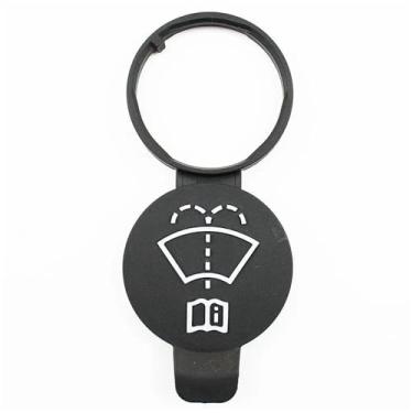 Imagem de Tampa de lavadora de para-brisas para Buick para Encore 2013 2014 2015 2016 2017 2018 13227300 limpador de para-brisa tampa de garrafa de tanque de reservatório de fluido