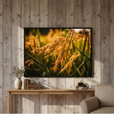 Imagem de Quadro Decorativo Grande Agro Plantação Sala Escritório 100x70 (06)