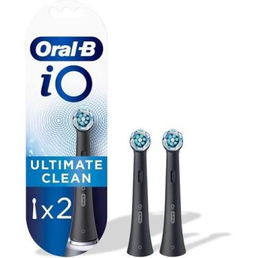Imagem de Refil Escova de Dente Elétrica Oral-B iO Ultimate Clean Black 2 unidad