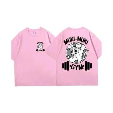 Imagem de Camiseta Unissex Oversized Com Estampa De Anime Demon Slayer Uzui Teng