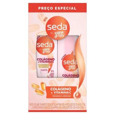 Imagem de Kit Seda Colágeno + Vitamina C by Niina Secrets Shampoo 300ml + Condic
